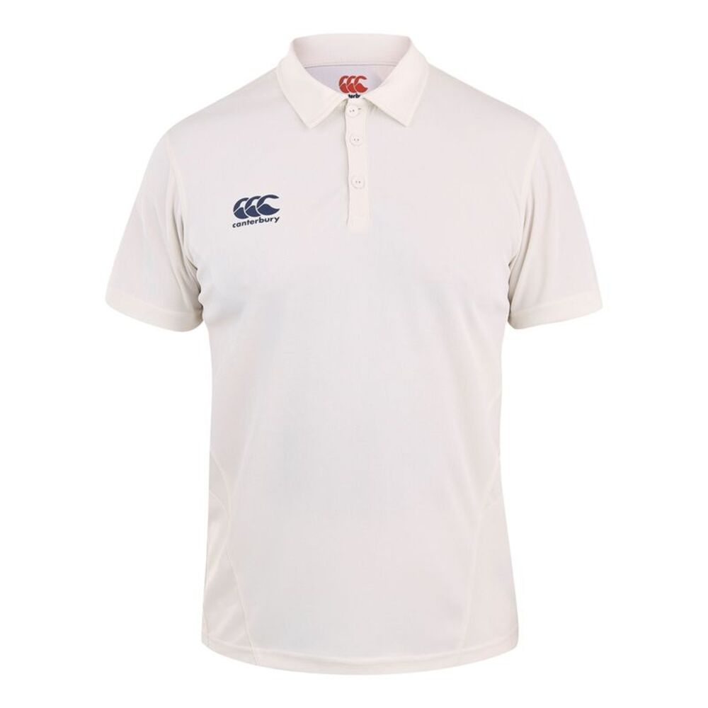 Canterbury Mens Cricket Shirt / Cream